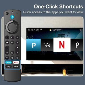Voice Control TV Remote Replacement - for Fire AMZ TV Stick (Hd/2Nd Gen/3Rd Gen/